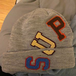 Supreme New Era Big Arc Beanie Heather Grey